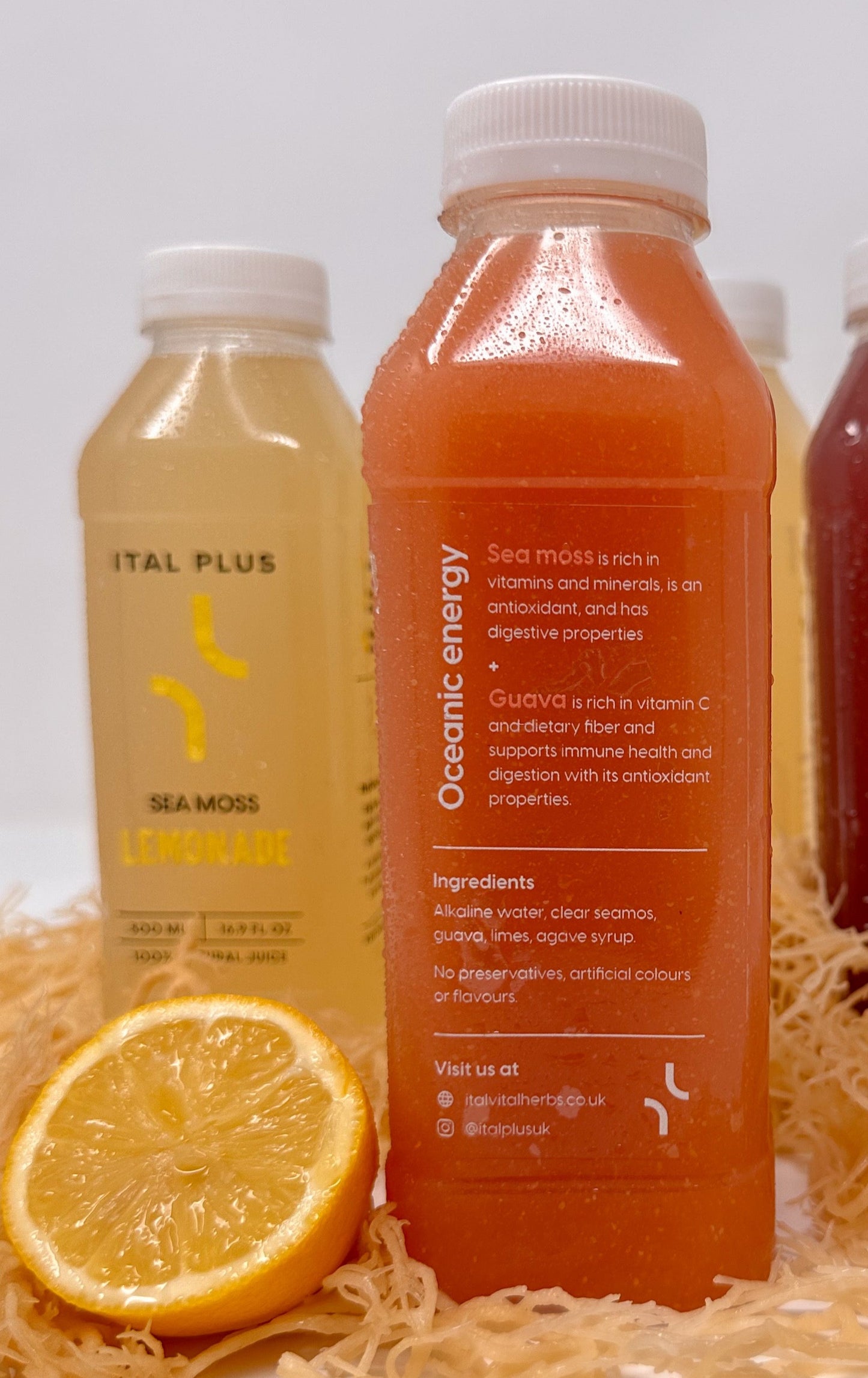 Guava Sea Moss Juice – 4 Pack (500ml Bottles)