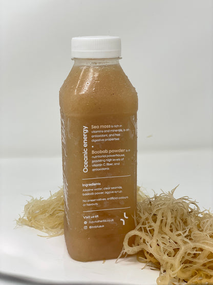 Sea Moss Baobab Juice – 4 Pack (500ml Bottles)